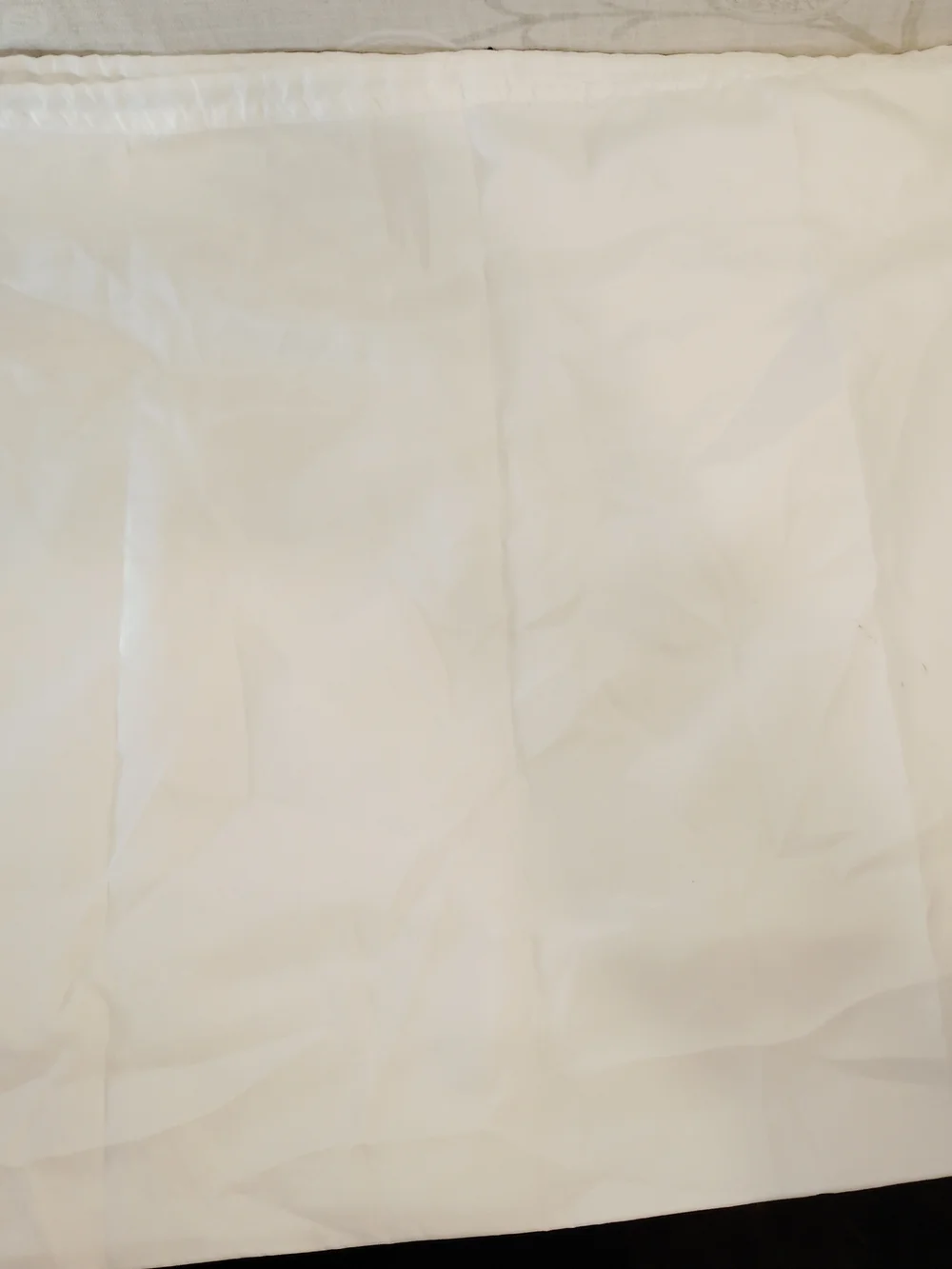 Coach Large White Drawstring Dust Bag